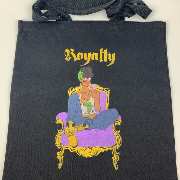“ROYALTY” Tote Bag - Picture 1 of 13